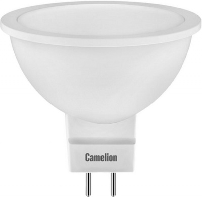 Лампа LED Camelion MR16, 5 Вт, GU5.3, 3000 К, 12 В (постоянный ток)