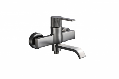 Смеситель для ванны Maxonor PURE LIFE "BEAUTY-9" PL3284-9, пепельный