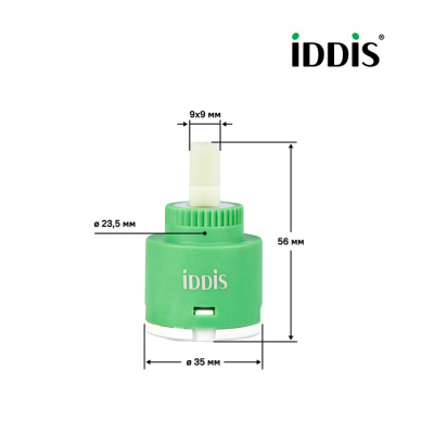 Картридж IDDIS 999С35D0SM для смесителя, Ø35 мм, без ножек