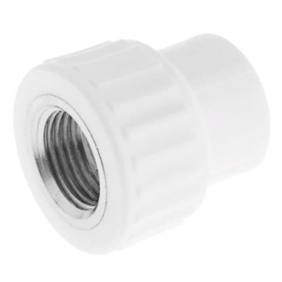 Муфта ПП комбинированная, Ø32 мм x 3/4" внутренняя резьба
