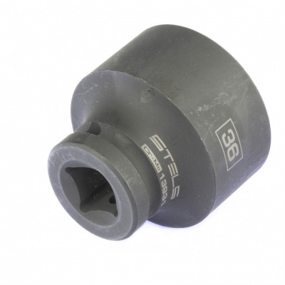 Головка торцевая STELS ударная шестигранная, 1/2", 36 мм