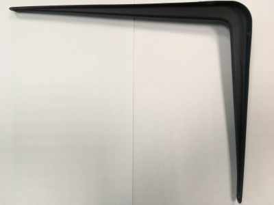 Кронштейн Amig 1, 300x250 мм, полимер чёрный