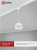 Светильник IN HOME TP-GX53-TL 81RW подвесной, трековый, с подсветкой, белый, серия TOP-LINE