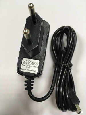 Блок питания, 5В, 0,6А, штекер - mini usb