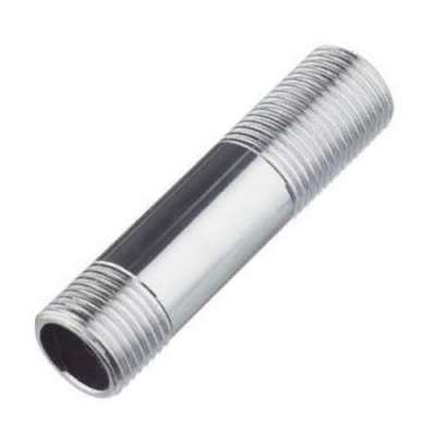 Сгон L-100 мм, 1/2", хром