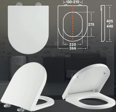 Сиденье для унитаза Horke O-1040C