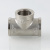 Тройник 1/2", внутренние резьбы, латунный, Valtec