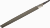 Напильник полукруглый, №3, 150 мм