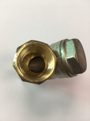 Фильтр сетчатый косой LD Pride 1/2", внутренние резьбы, 500 мкм