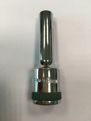 Головка торцевая WhirlPower 1/2" удлинённая, 8 мм
