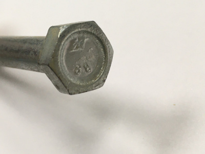 Болт М8х1,25х80 хомута глушителя (8,8) (автокрепёж)